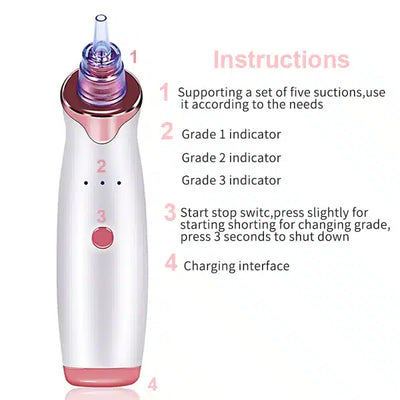 Vacuum Blackhead Remover Fac